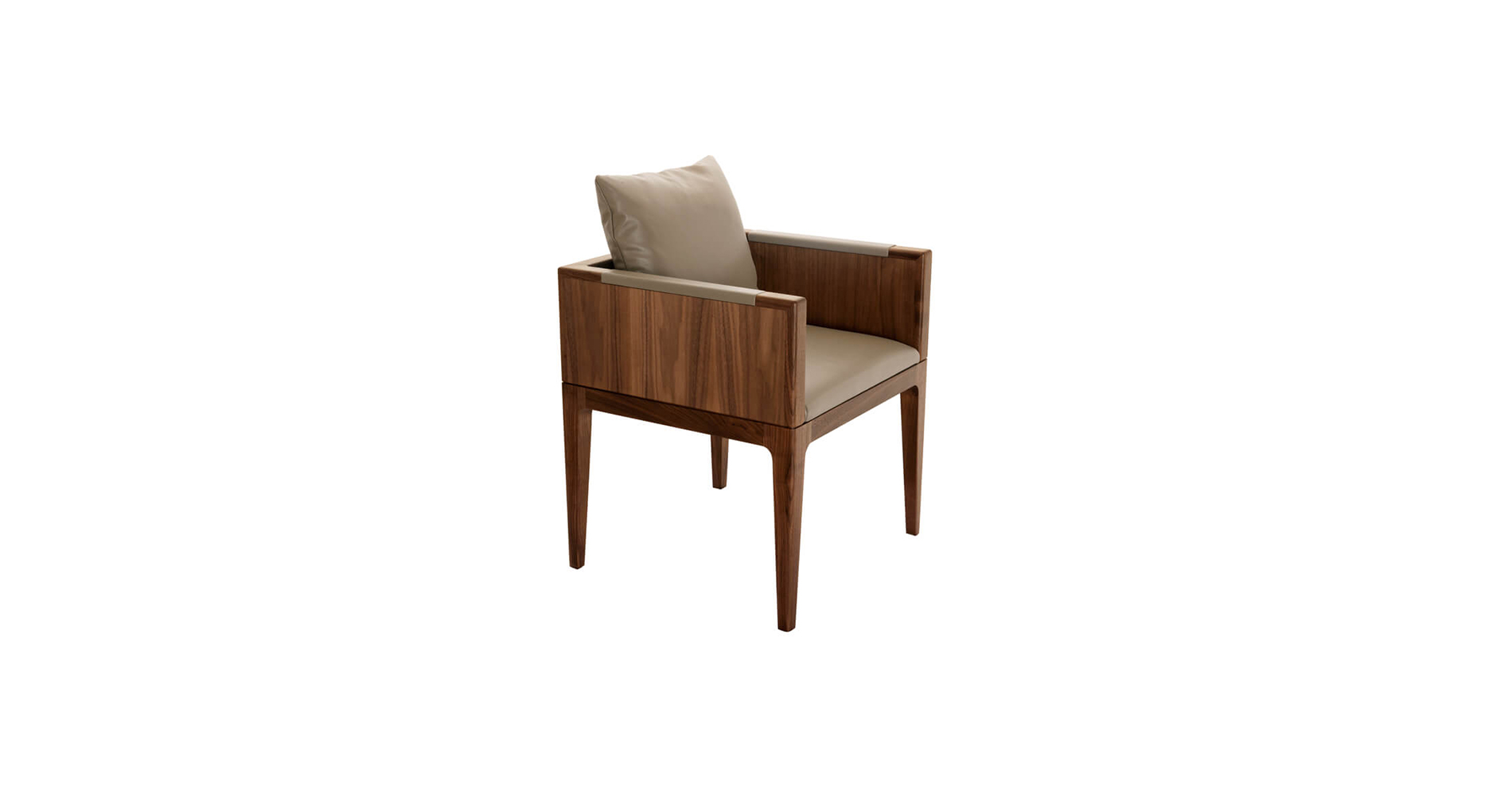 An image of Pillar Wooden Chair